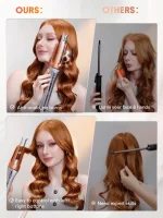دستگاه فر چرخشی شیگلم مدل ONE-TOUCH INSTANT CURLER قطر 25 میل - Image 14